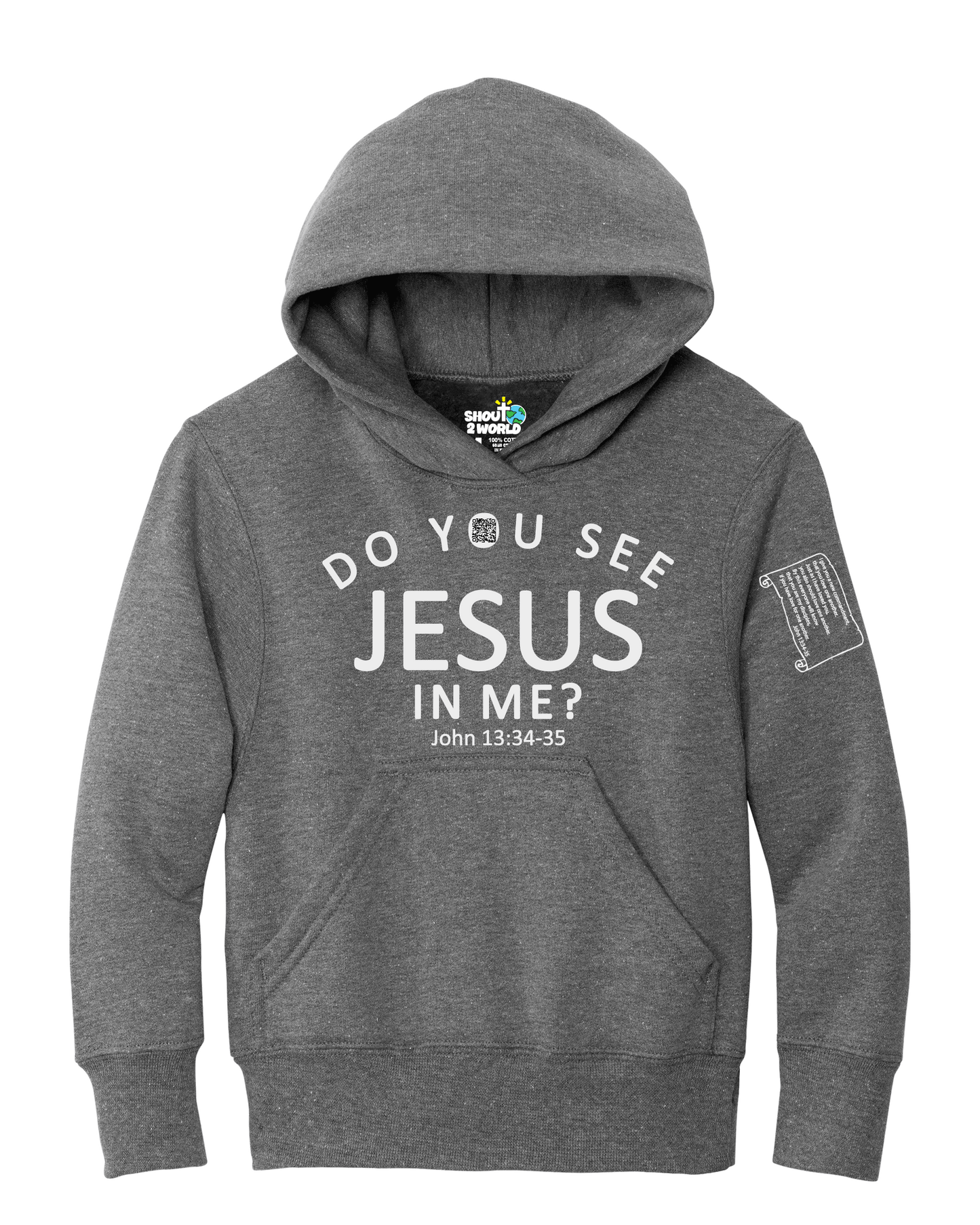 Fleece Pullover Hooded Sweatshirt Youth