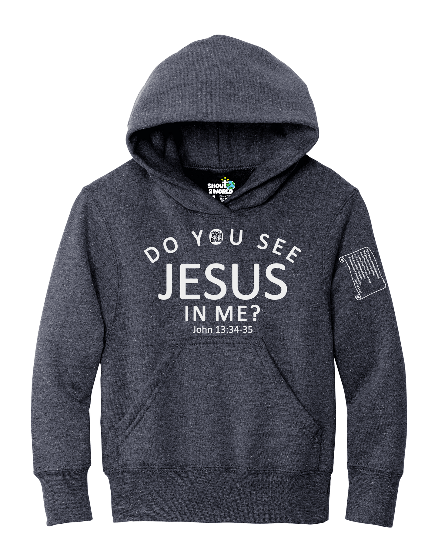 Fleece Pullover Hooded Sweatshirt Youth