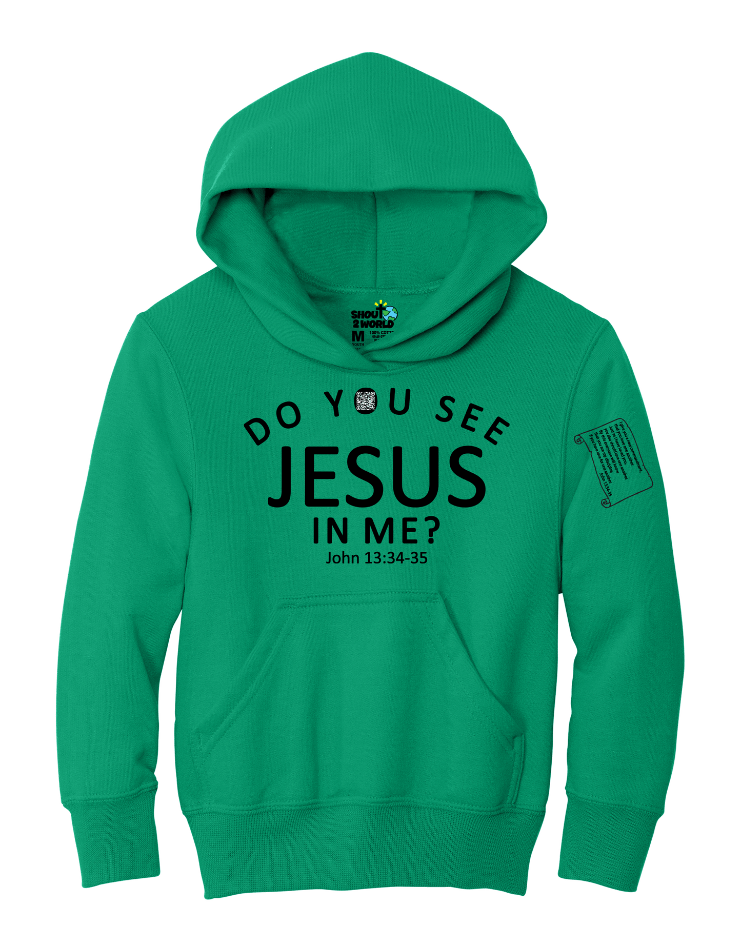 Fleece Pullover Hooded Sweatshirt Youth