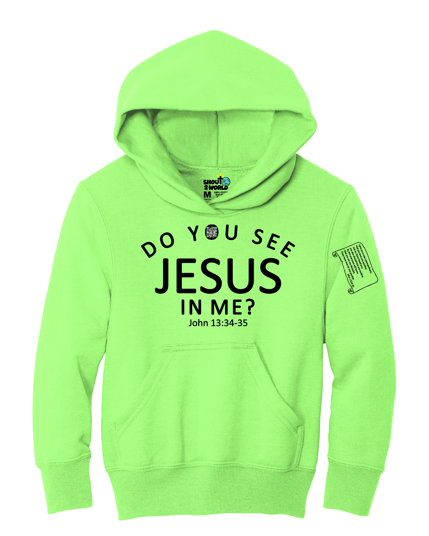 Fleece Pullover Hooded Sweatshirt Youth