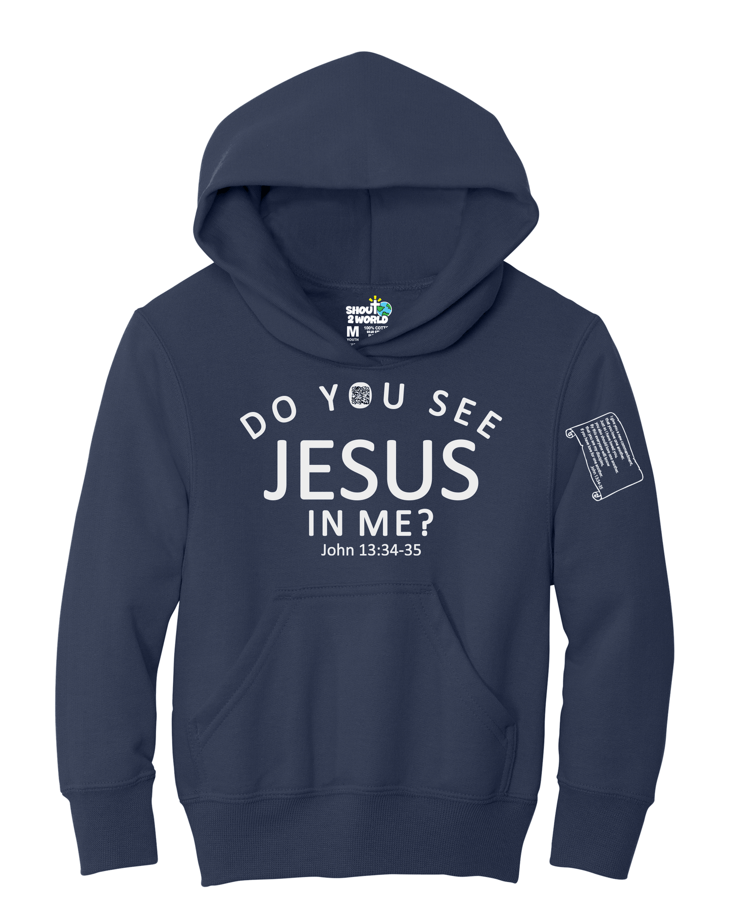 Fleece Pullover Hooded Sweatshirt Youth