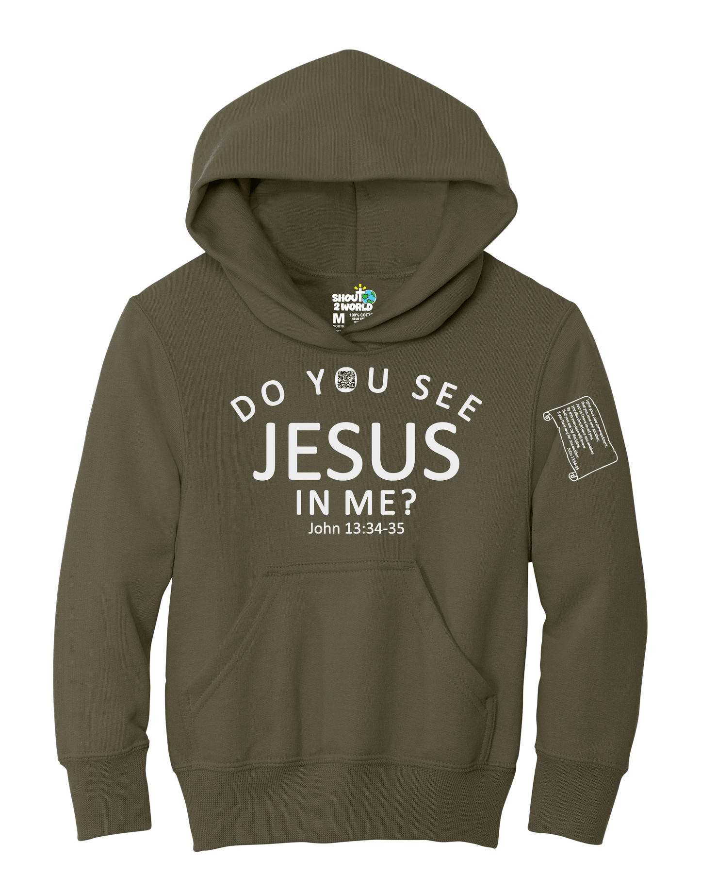 Fleece Pullover Hooded Sweatshirt Youth
