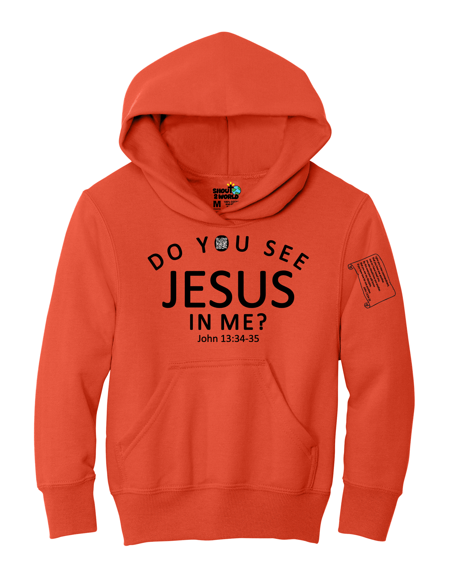 Fleece Pullover Hooded Sweatshirt Youth