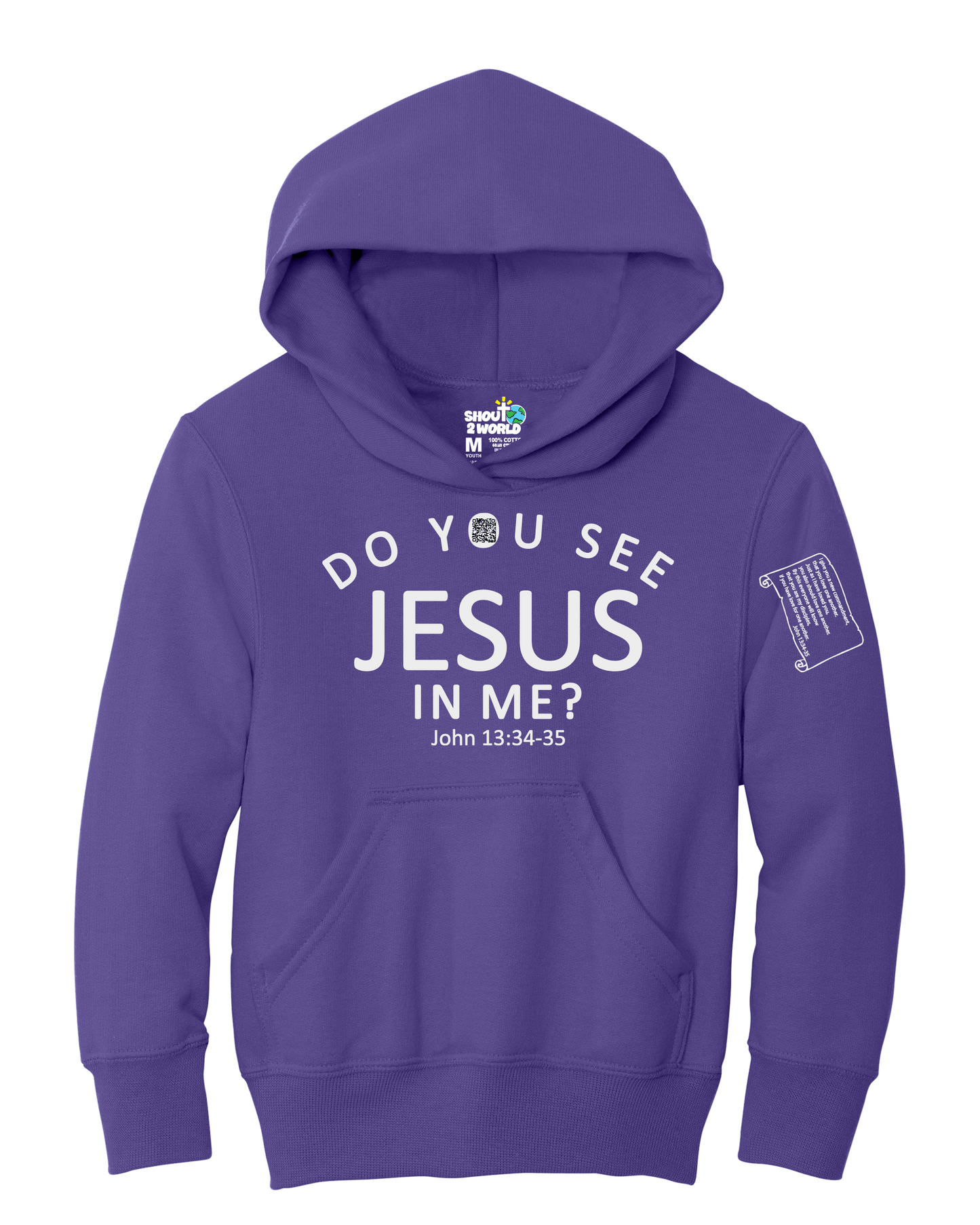 Fleece Pullover Hooded Sweatshirt Youth
