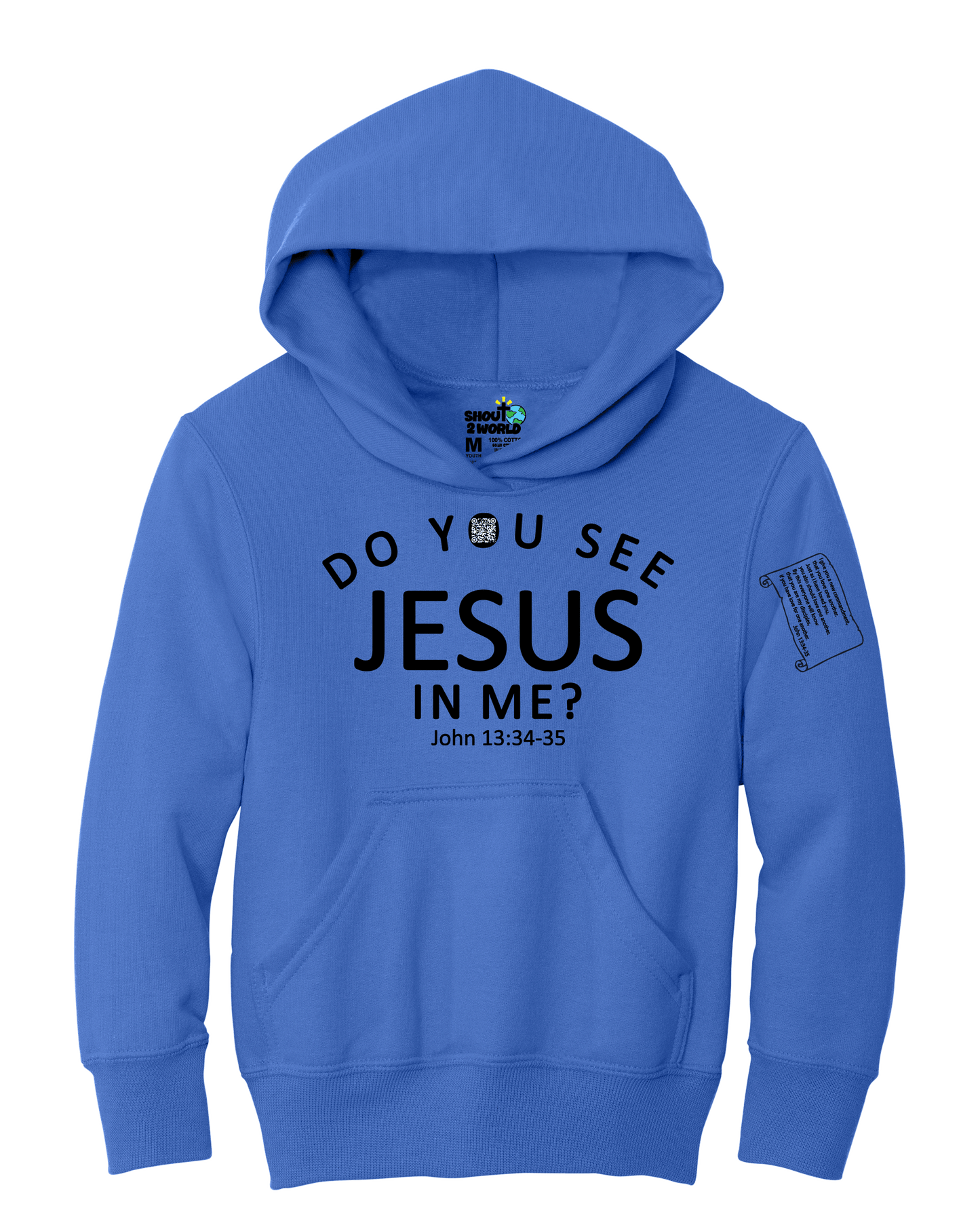 Fleece Pullover Hooded Sweatshirt Youth