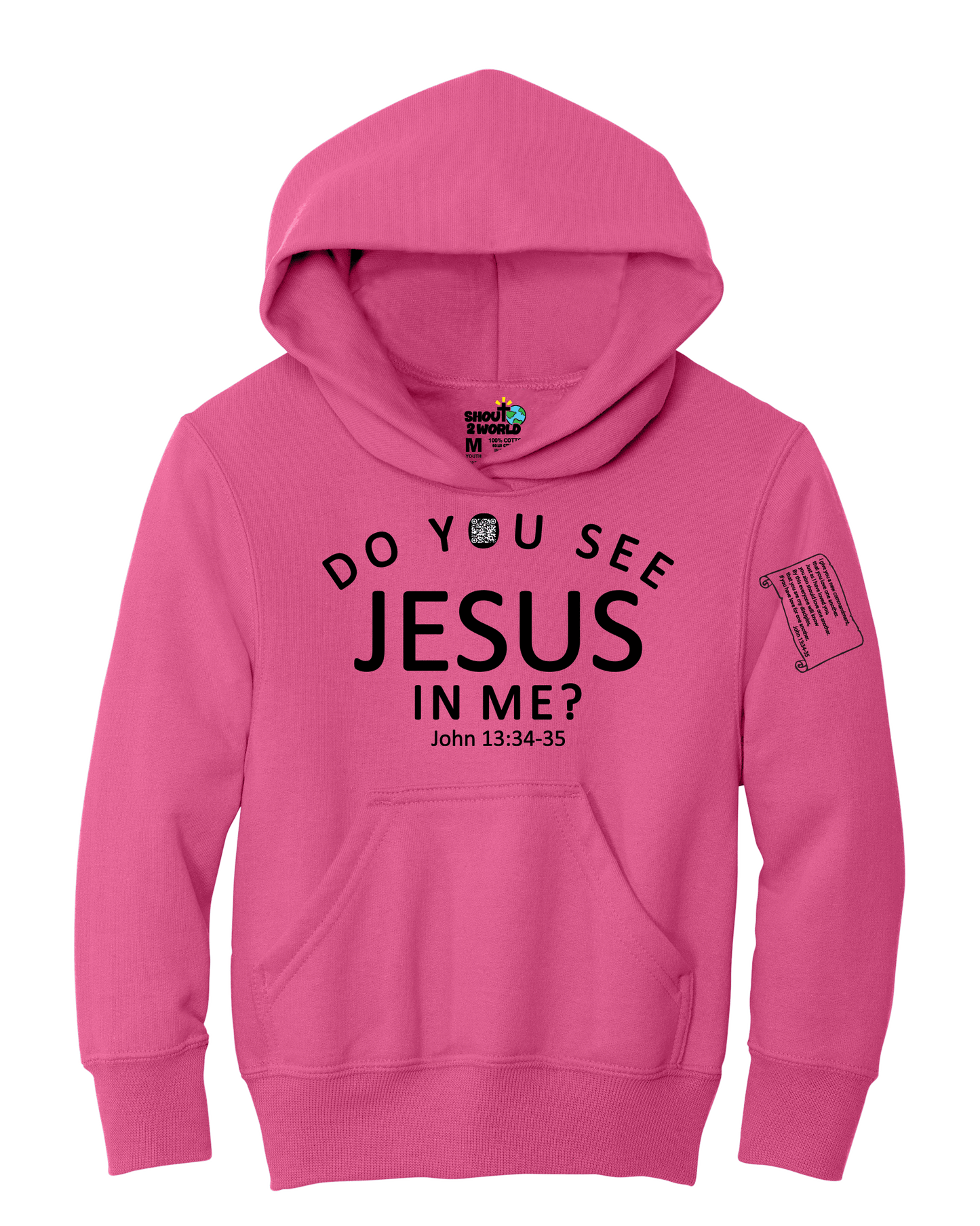 Fleece Pullover Hooded Sweatshirt Youth