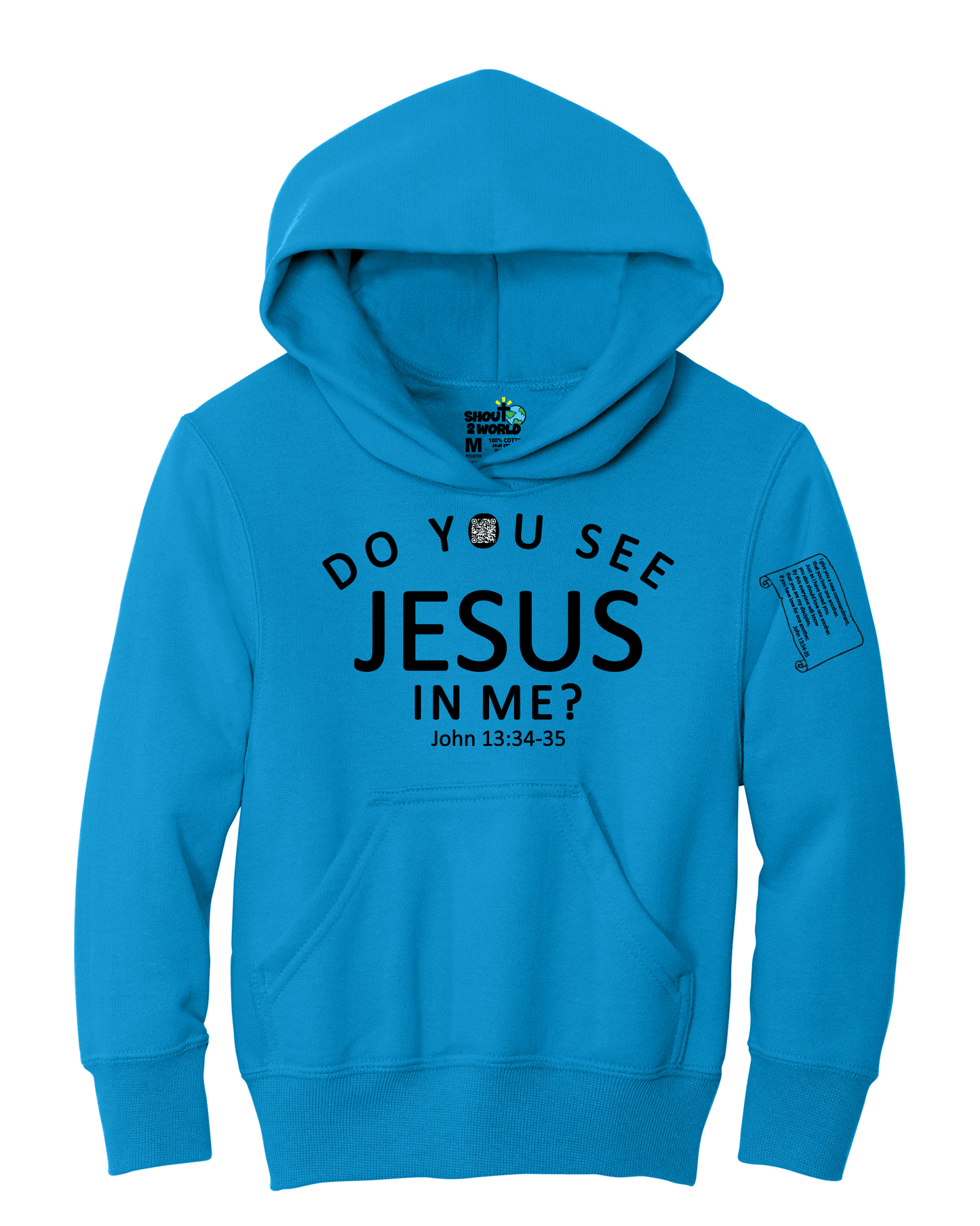 Fleece Pullover Hooded Sweatshirt Youth