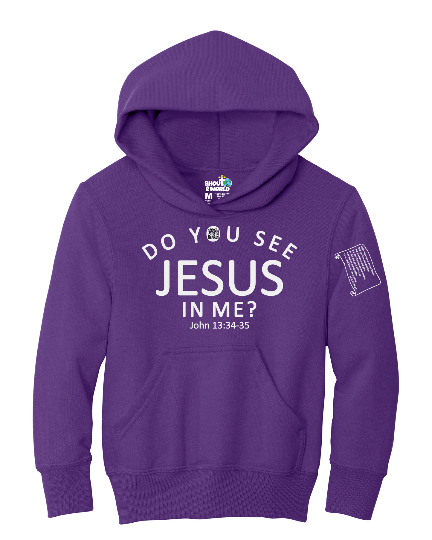 Fleece Pullover Hooded Sweatshirt Youth