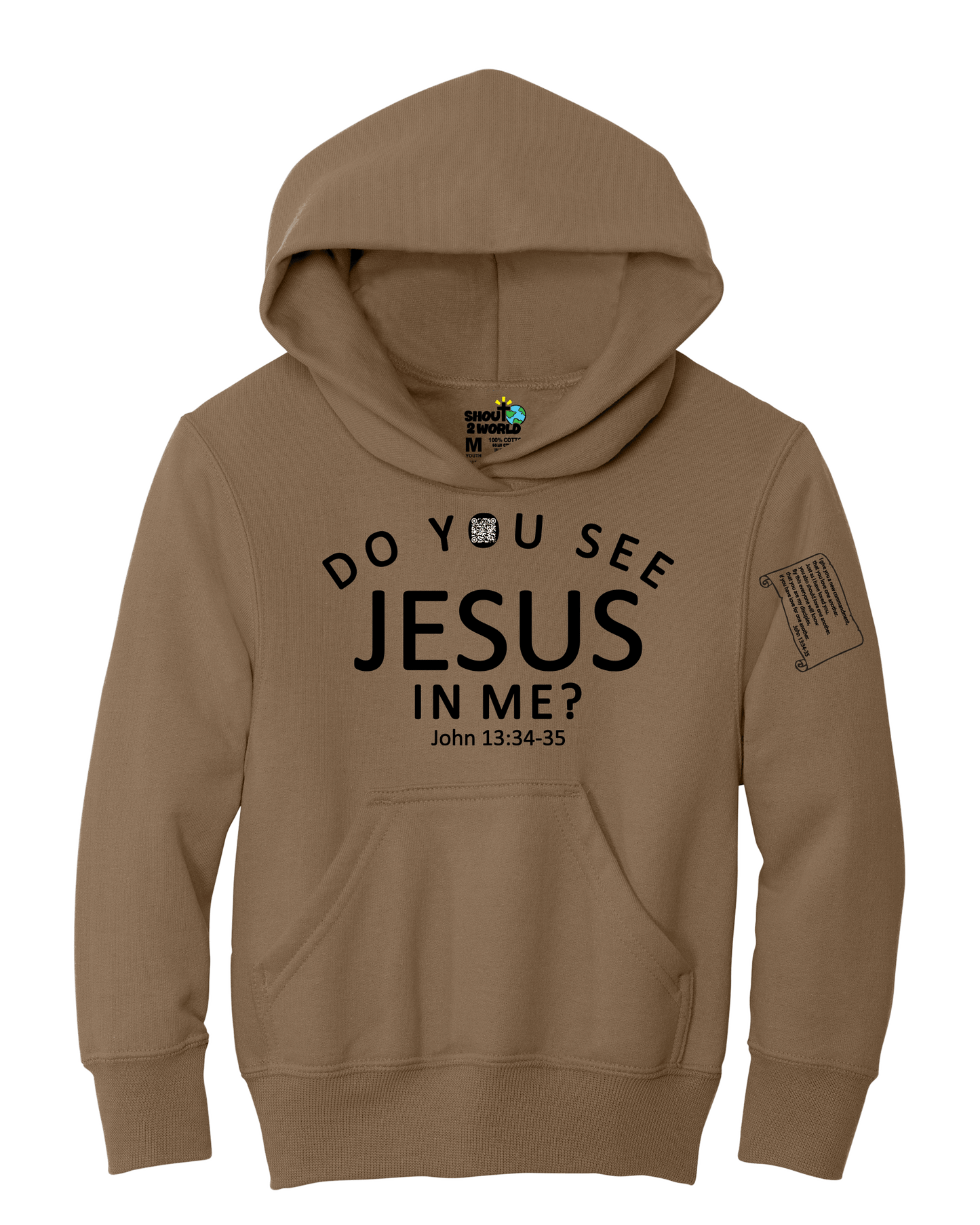 Fleece Pullover Hooded Sweatshirt Youth