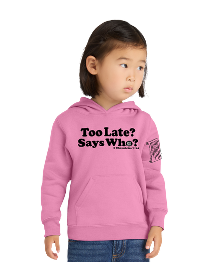 Fleece Pullover Hooded Sweatshirt Toddler