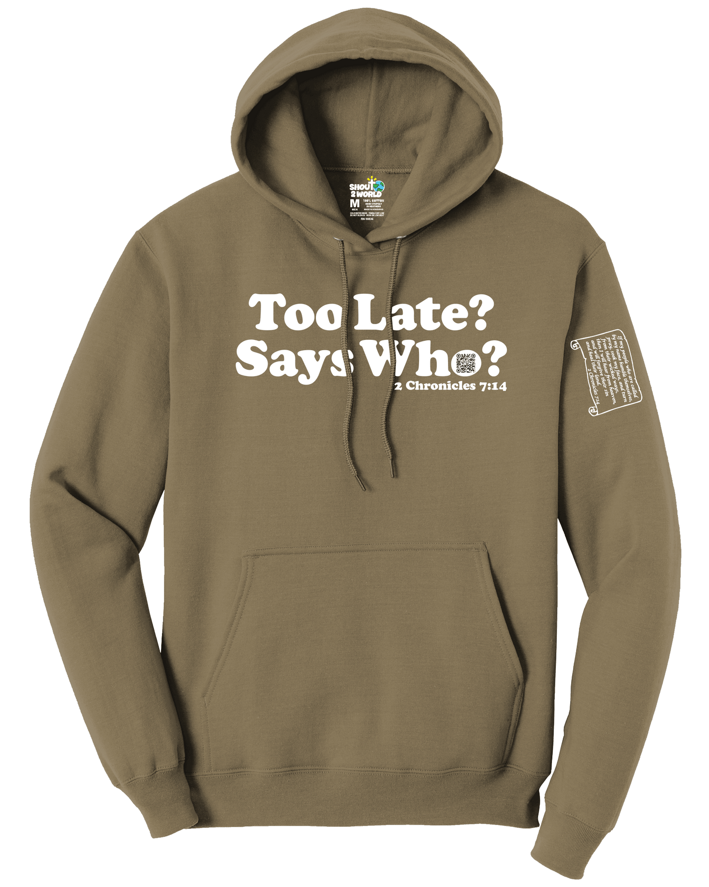 Fleece Pullover Hooded Sweatshirt Men