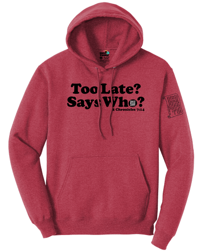 Fleece Pullover Hooded Sweatshirt Men