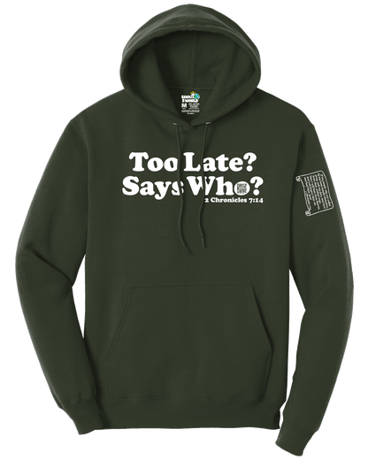 Fleece Pullover Hooded Sweatshirt Men