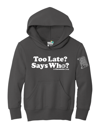 Fleece Pullover Hooded Sweatshirt Youth