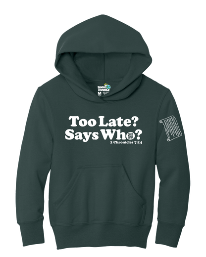Fleece Pullover Hooded Sweatshirt Youth