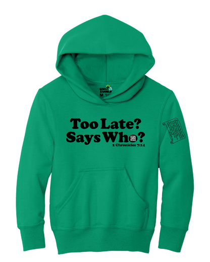 Fleece Pullover Hooded Sweatshirt Youth