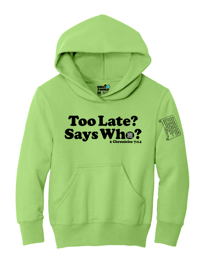 Fleece Pullover Hooded Sweatshirt Youth