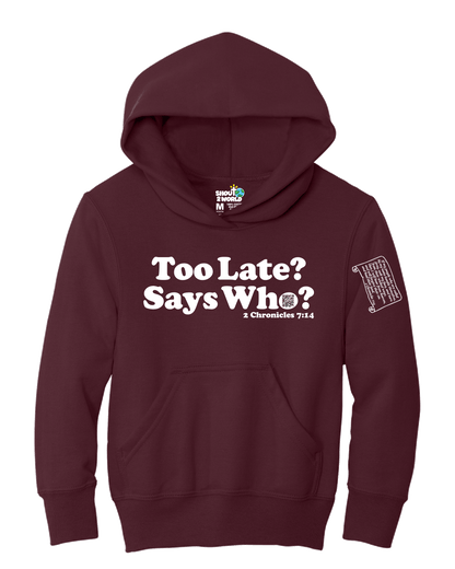 Fleece Pullover Hooded Sweatshirt Youth