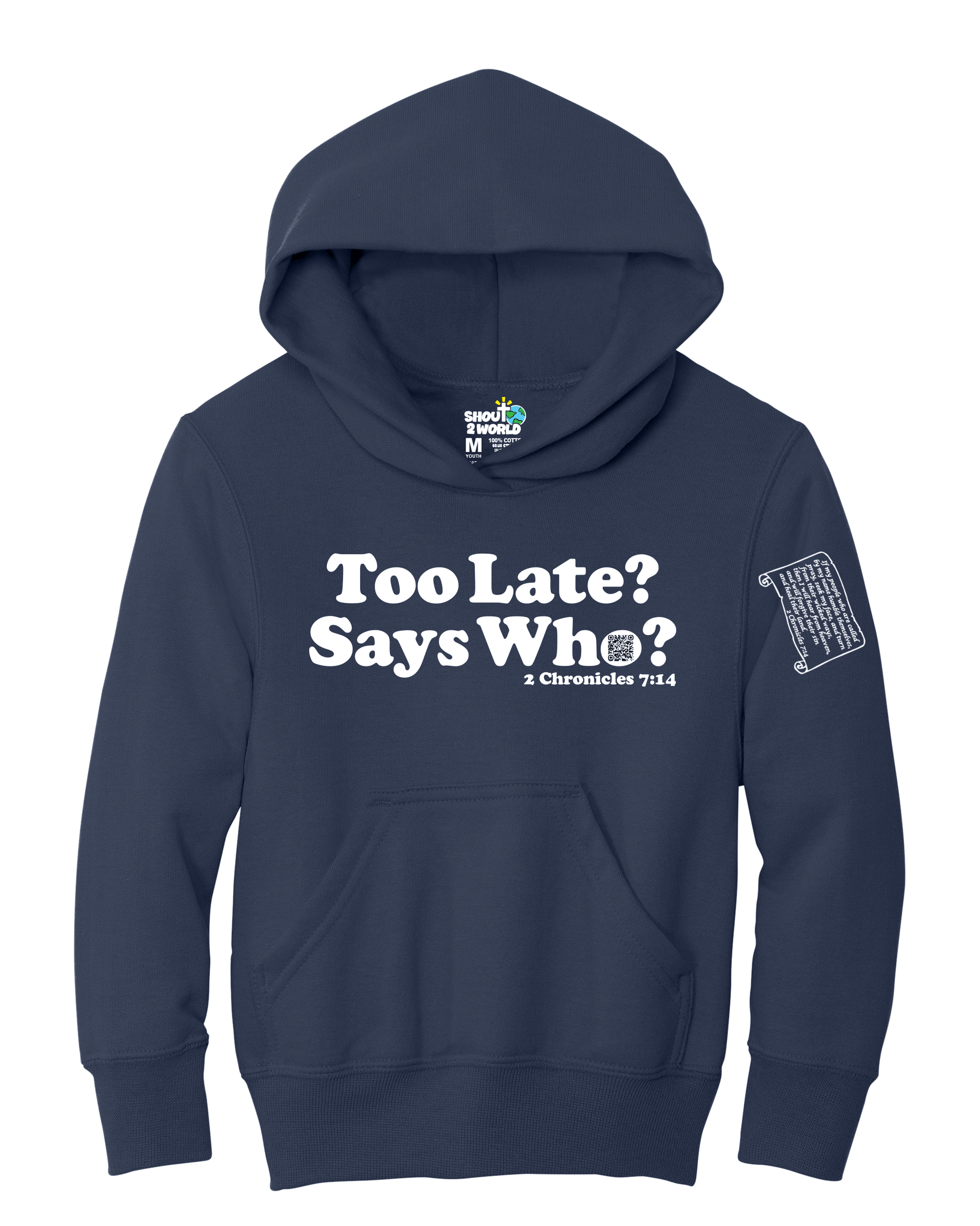 Fleece Pullover Hooded Sweatshirt Youth – Shout2World