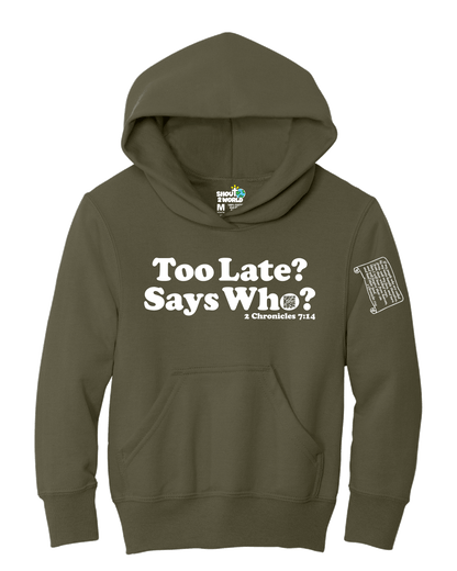 Fleece Pullover Hooded Sweatshirt Youth