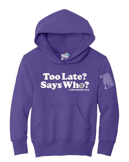 Fleece Pullover Hooded Sweatshirt Youth