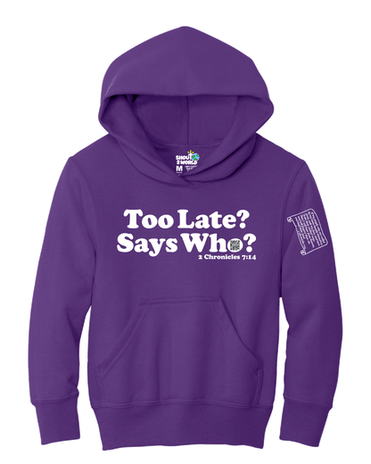 Fleece Pullover Hooded Sweatshirt Youth