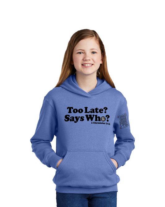 Fleece Pullover Hooded Sweatshirt Youth