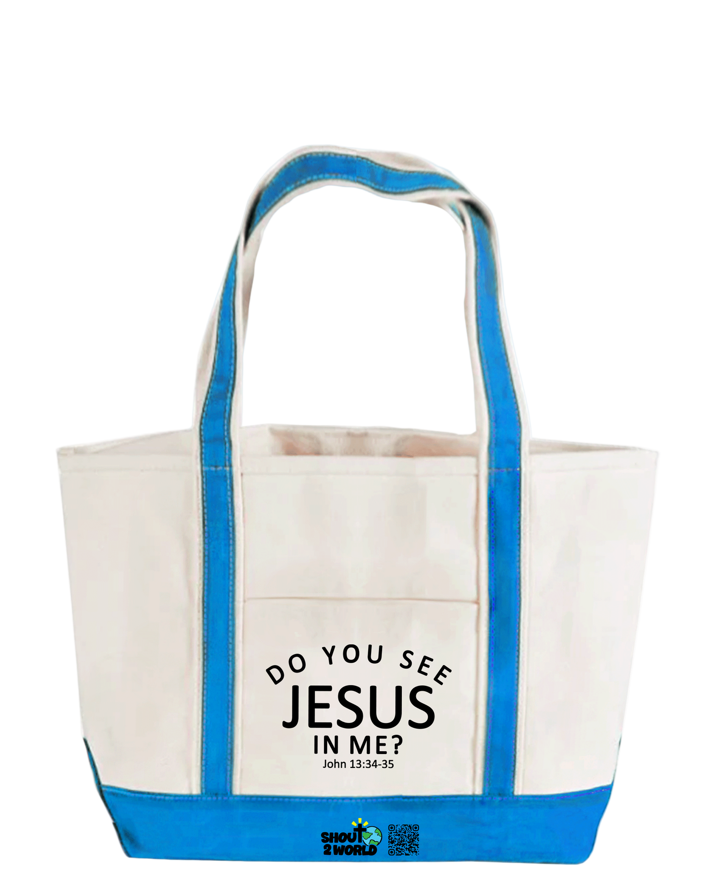 Tote Bag w/ Zip Closure