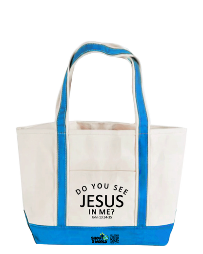 Tote Bag w/ Zip Closure