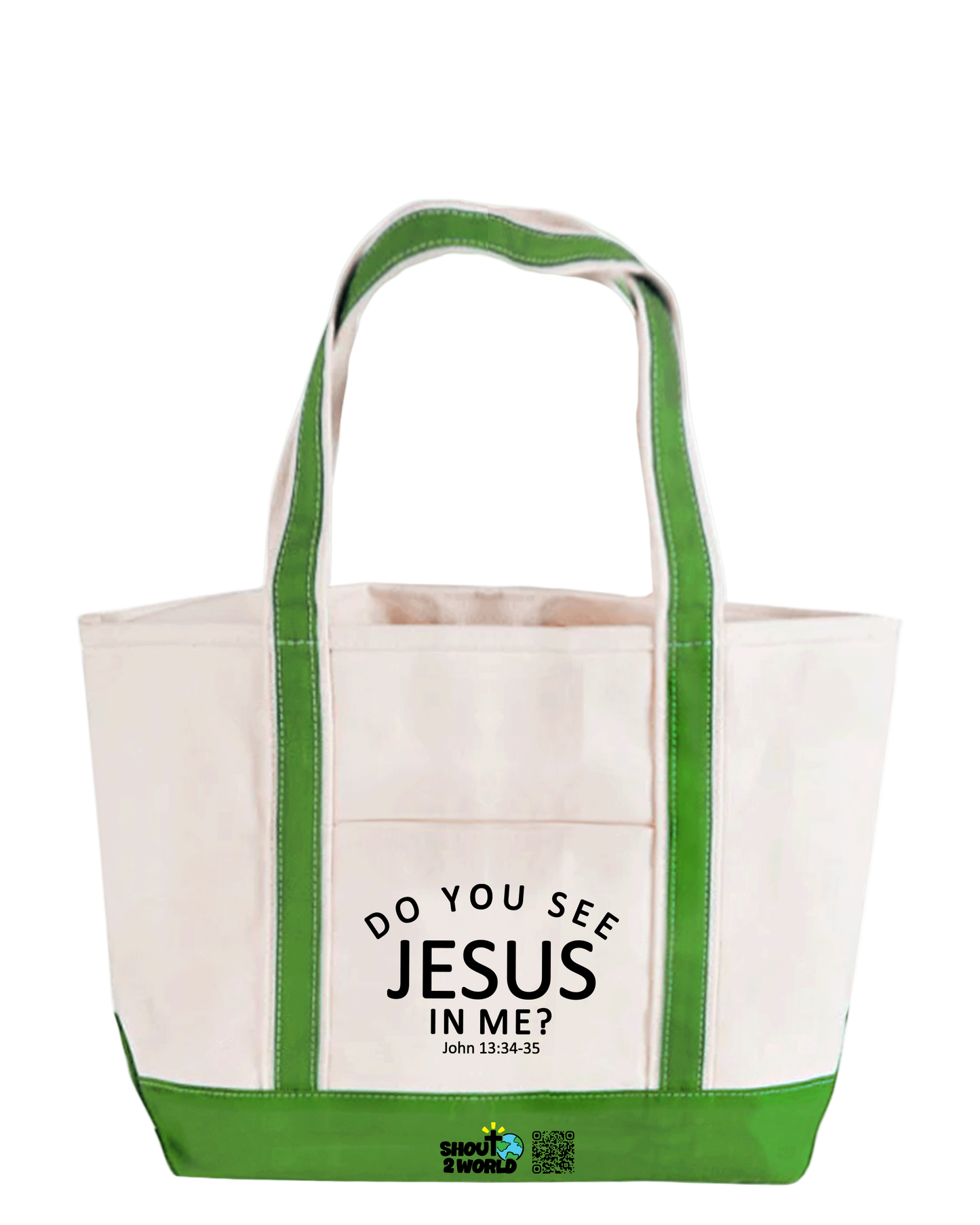 Tote Bag w/ Zip Closure
